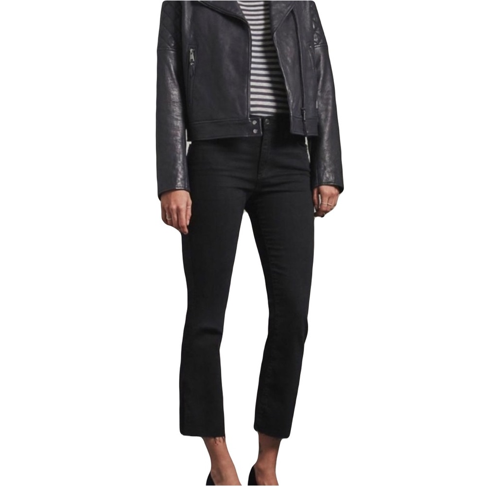 AG Adriano Goldschmied jeans Jodi Crop high rise slim flare